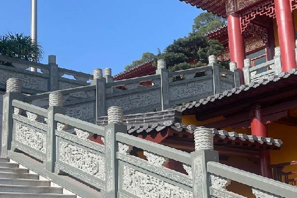 大连古建仿古石栏杆哪家好 案例三